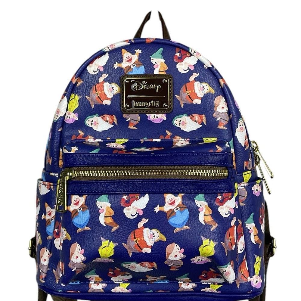 Loungefly Disney Dwarfs Blue Backpack
